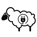 ペコラ電気 ロゴ
